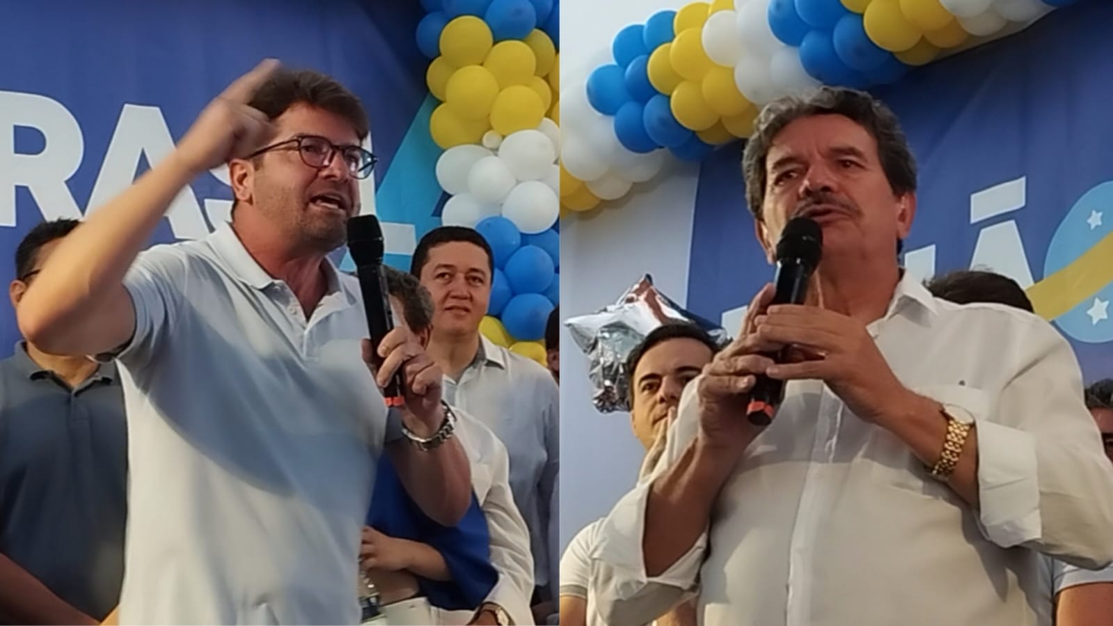 Lançamento da pré-campanha de Aloísio Brasil para prefeito e de Zé Adega para vice é realizado na cidade do Crato