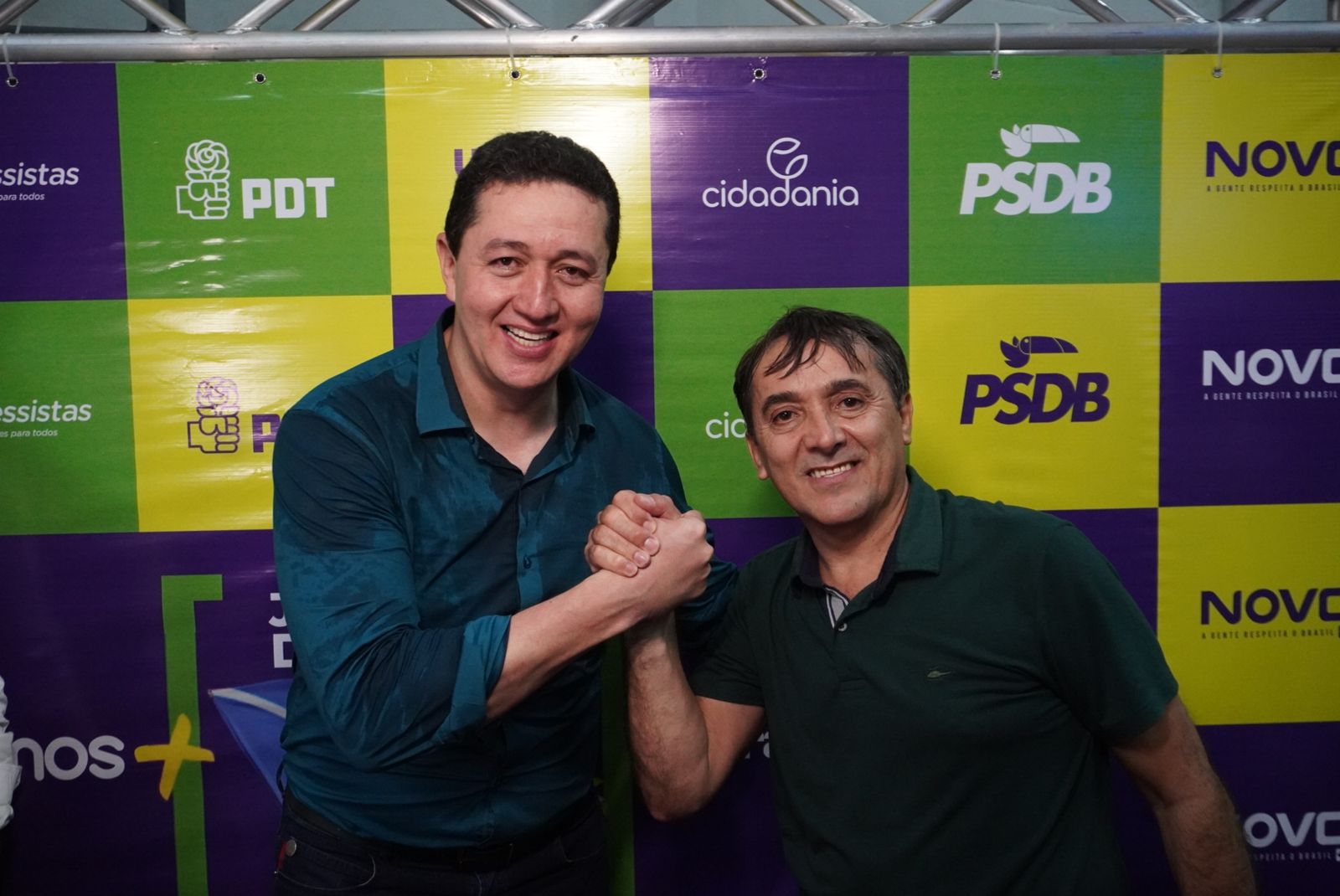 Convenção do Podemos e demais partidos oficializa candidatura à reeleição de Glêdson Bezerra em Juazeiro do Norte, com Tarso Magno na vice