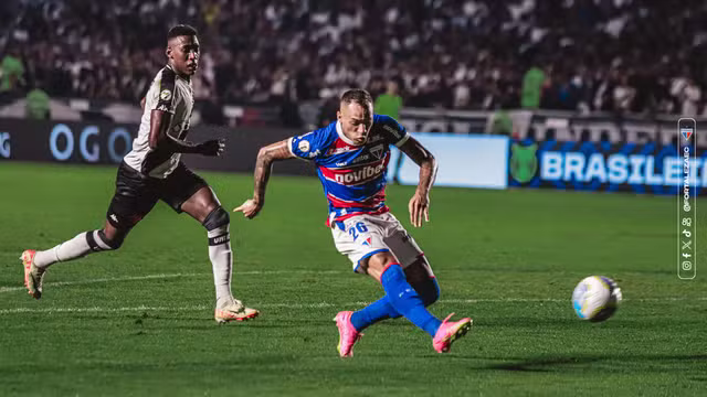 Fortaleza leva a pior contra o Vasco em São Januário e se afasta do G-6