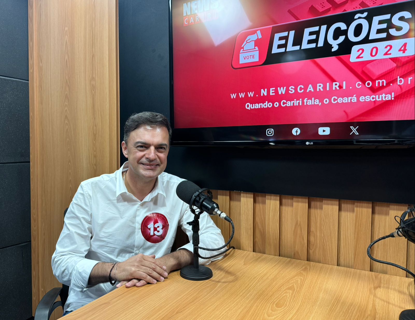 Fernando Santana responde: qual a primeira coisa que vai fazer se for eleito prefeito de Juazeiro do Norte?