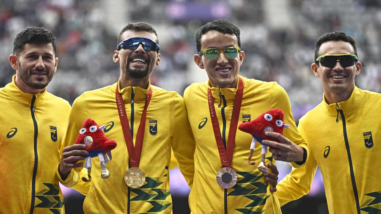 Atletismo conquista mais três medalhas nos Jogos Paralímpicos de Paris