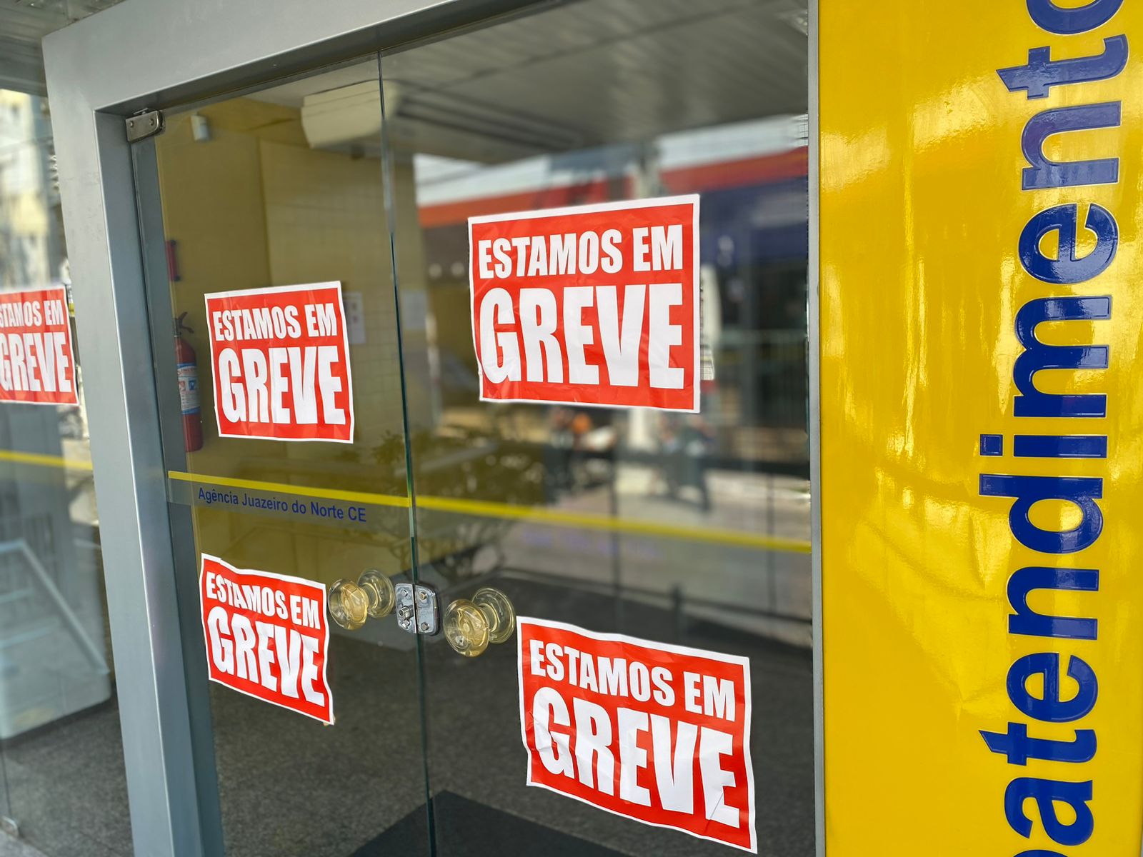 Servidores do Banco do Brasil entram em greve no estado do Ceará