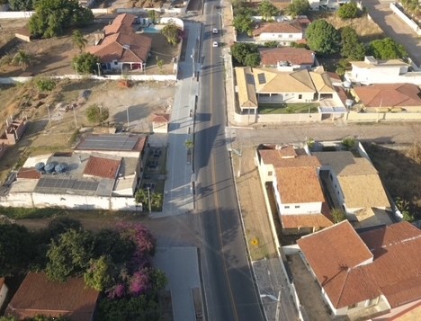 Obra da Praça Linear segue em andamento no Parque Grangeiro, em Crato