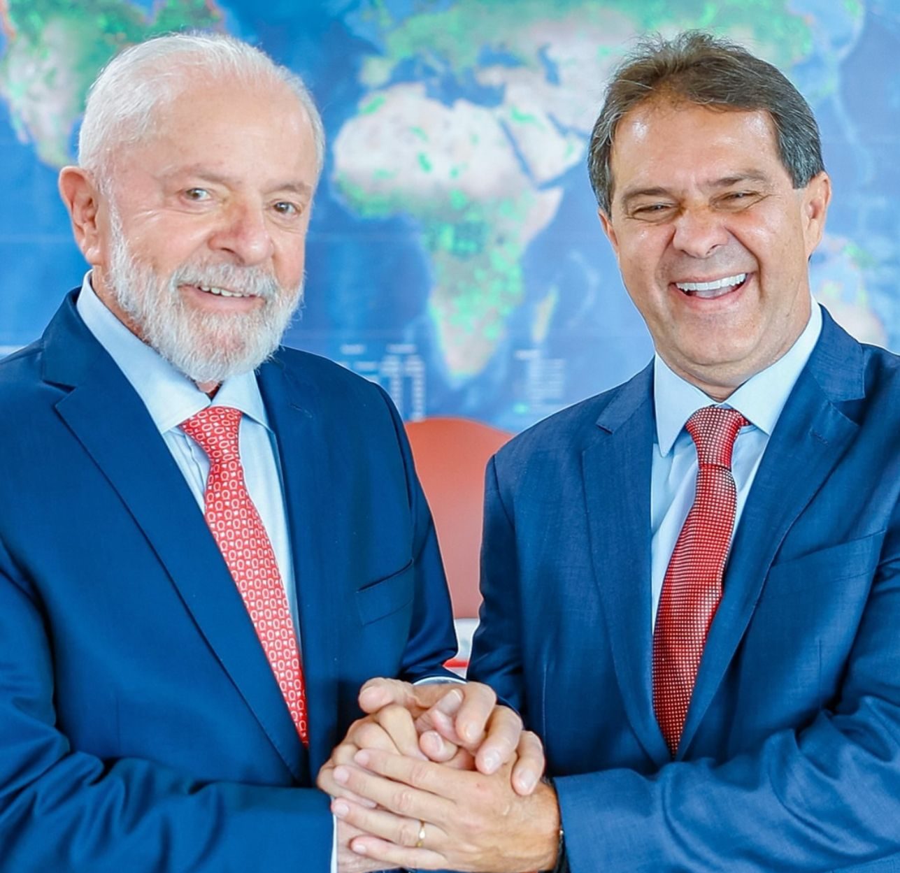 Prefeito eleito de Fortaleza, Evandro Leitão, é recebido pelo presidente Lula em Brasília