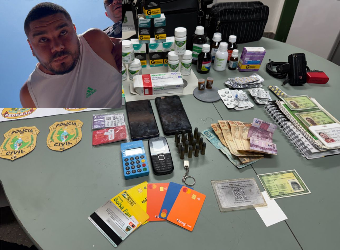 AO VIVO: Polícia Civil cumpre mandados de prisão contra suspeito de sequestrar e dopar idosa para aplicar golpes