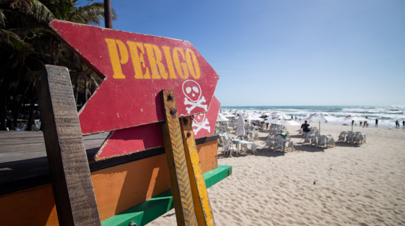 Praia do Futuro concentra 90% das ocorrências de afogamento da Capital