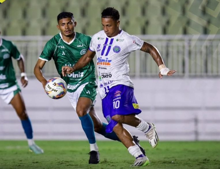 Cearense Série B: Icasa e Crato empatam em 1 a 1 na Arena Romeirão