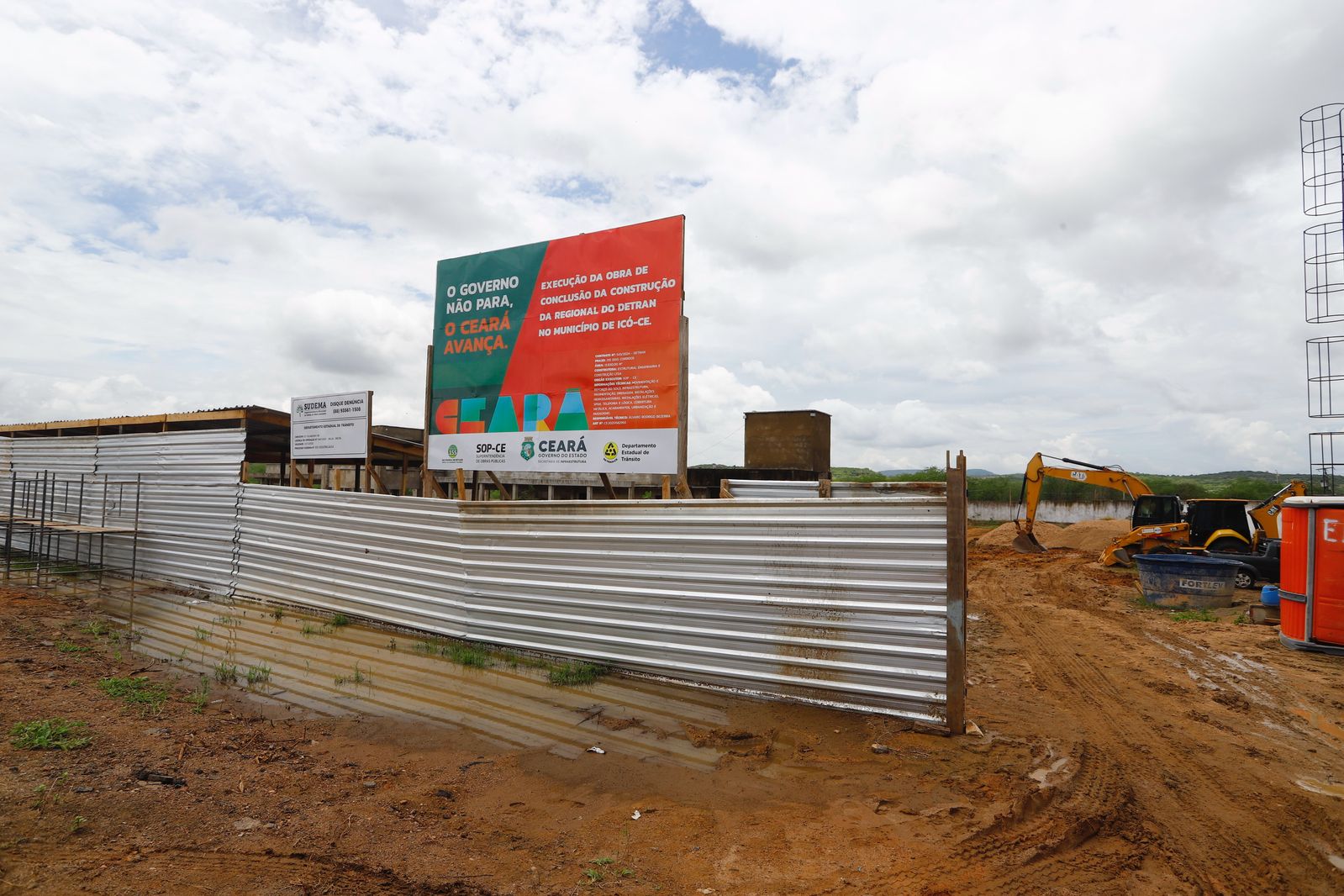 Governo do Ceará anuncia R$ 8,2 milhões para obras da Rodoviária e Regional do Detran-CE, no município de Icó
