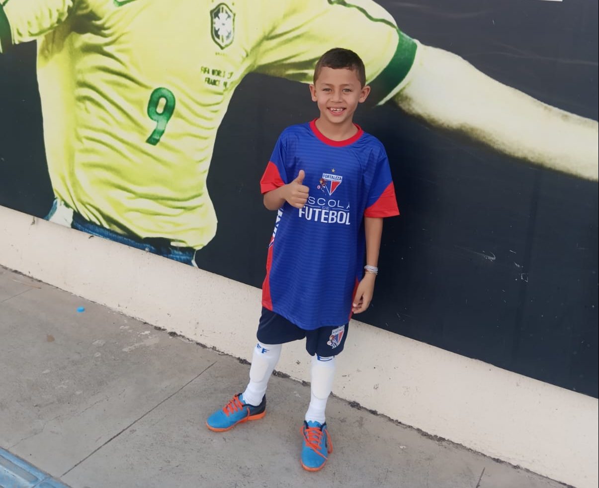 Jovem atleta de Nova Olinda é aprovado em teste para a base do Vitória-BA