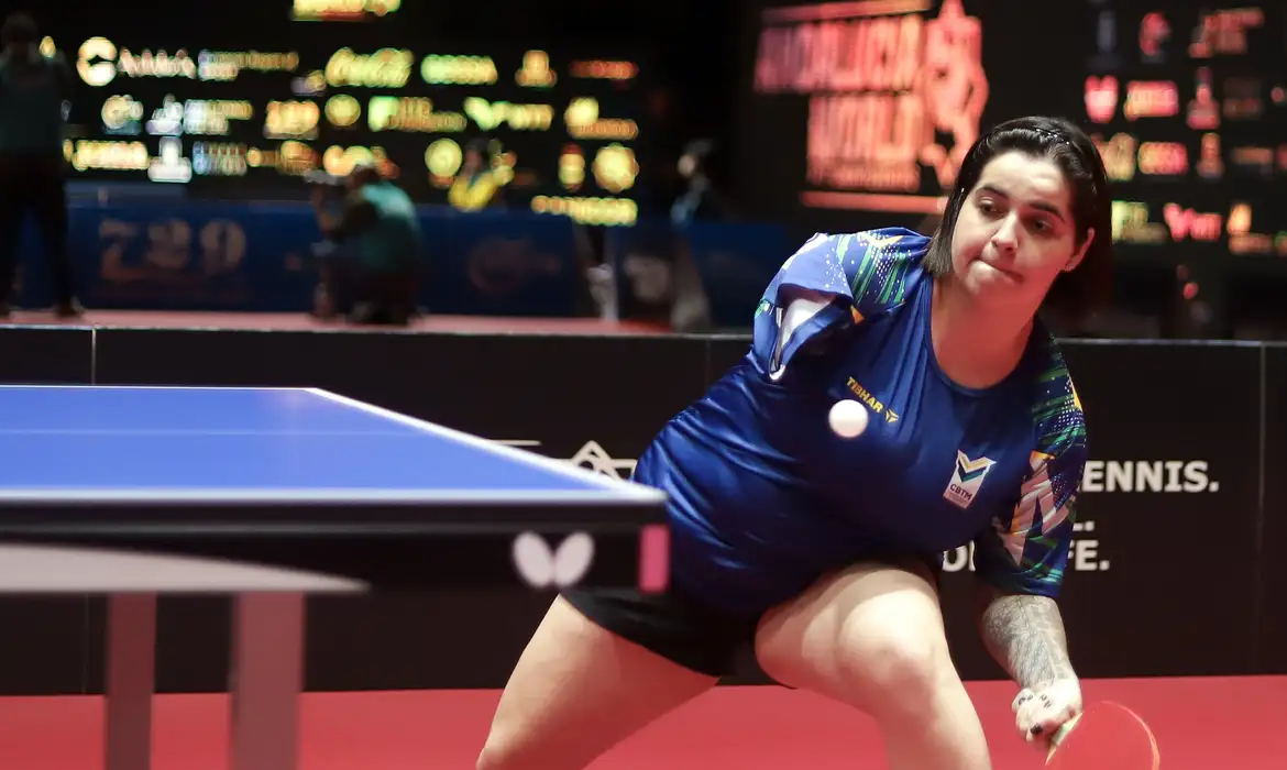 Brasil é ouro com Bruna Alexandre e leva outras 4 medalhas no mundial de tênis de mesa paralímpico