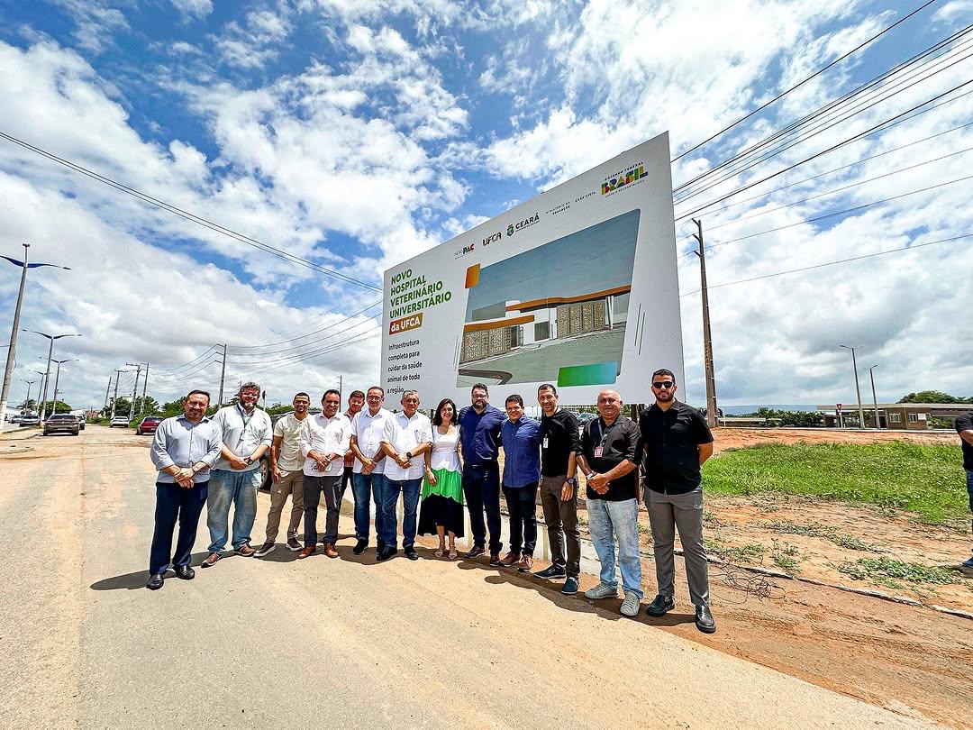 UFCA: Guimarães assina ordem de serviço para primeiro Hospital Veterinário público do interior do Ceará na próxima sexta, 11