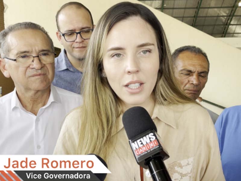 “Eu não escondo meu desejo de permanecer na chapa”, afirma vice-governadora Jade Romero