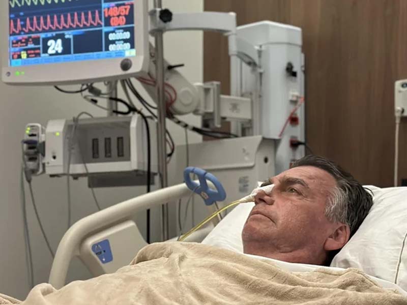 Bolsonaro fará fisioterapias respiratória e motora, mas segue sem previsão de alta da UTI