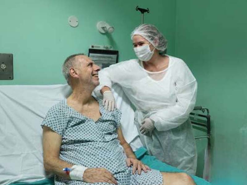 Paciente de Brasília se recupera após transplante de pulmão no Hospital de Messejana