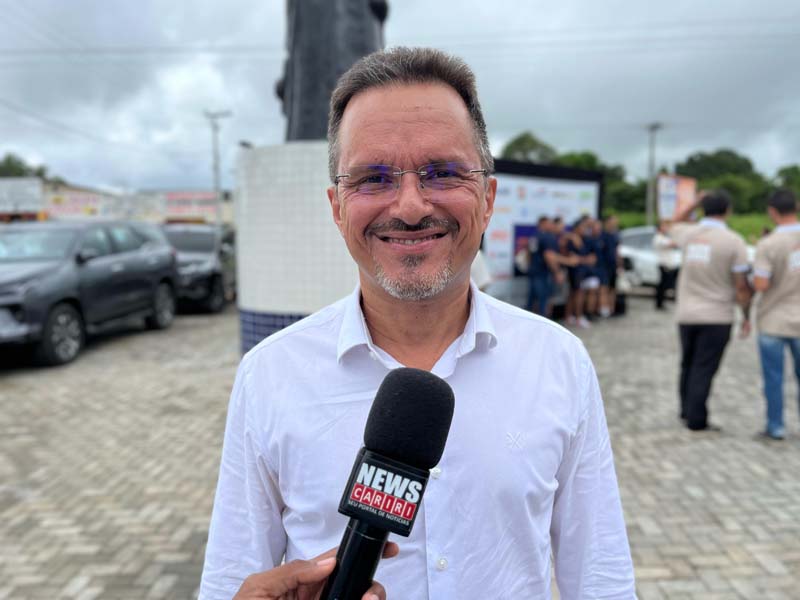 Prefeito André Barreto destaca a inauguração da Auto Peças Padre Cícero e investimentos no setor produtivo, em Crato