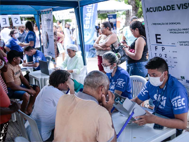 Ação na Praça promove saúde com atividades gratuitas e abertas à comunidade, em Barbalha