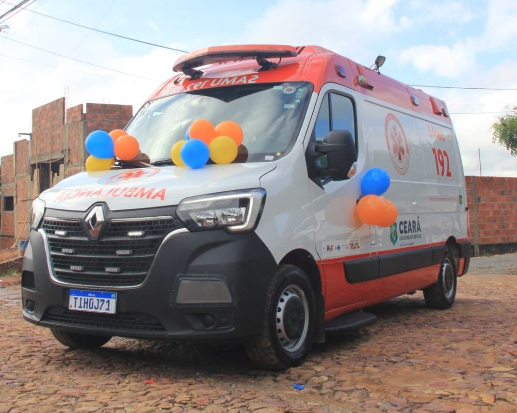 Missão Velha recebe nova ambulância do SAMU para reforçar atendimentos de urgência e emergência