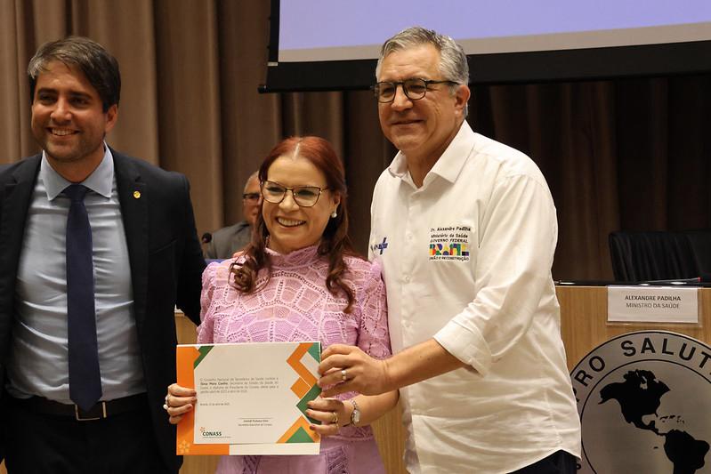 Protagonismo feminino marca a cerimônia de posse da nova diretoria do Conass