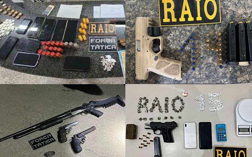 Forças de Segurança do Ceará apreenderam 50 armas de fogo no último fim de semana