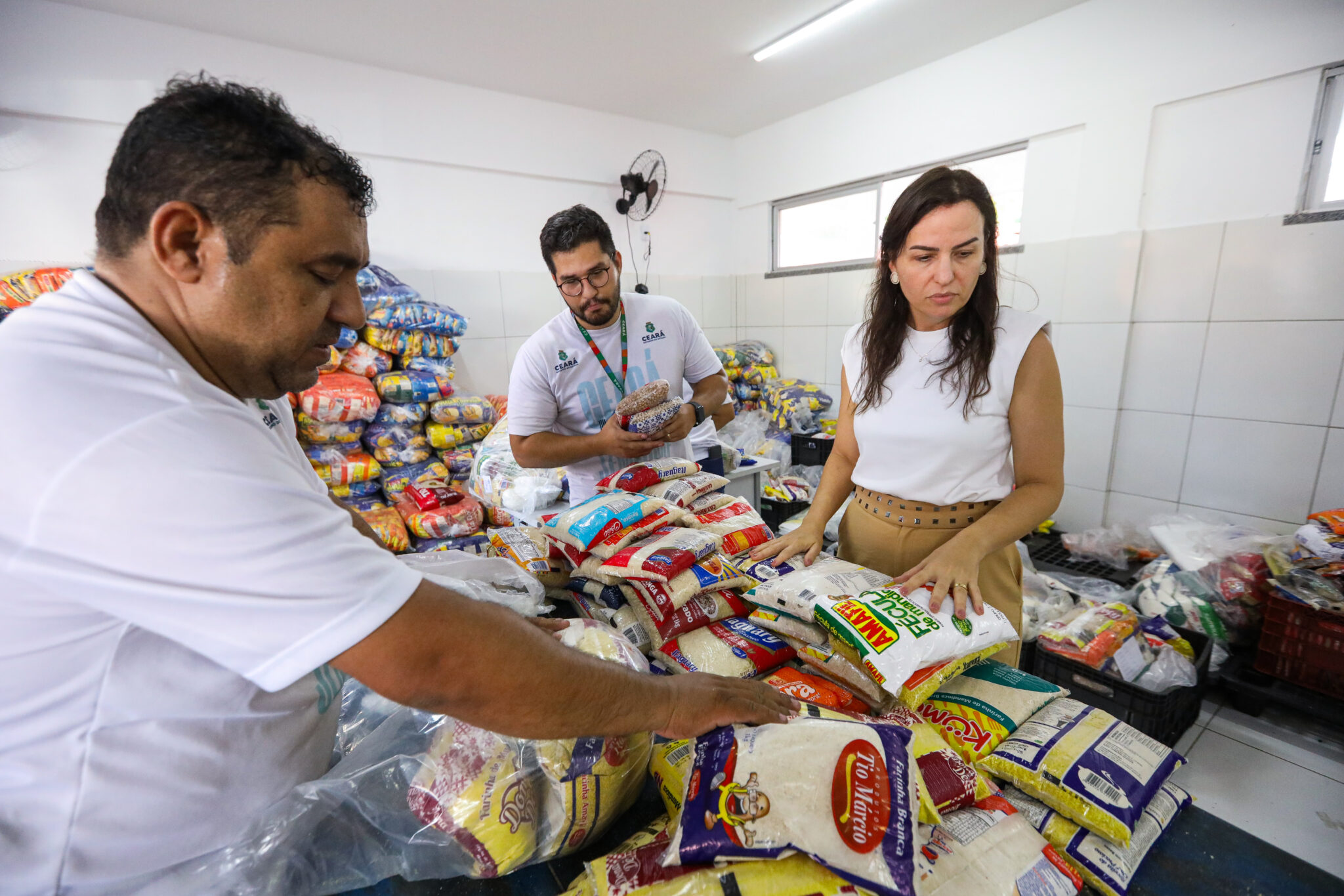 Ceará Sem Fome arrecada mais de 15 toneladas de alimentos em eventos realizados durante o mês de abril