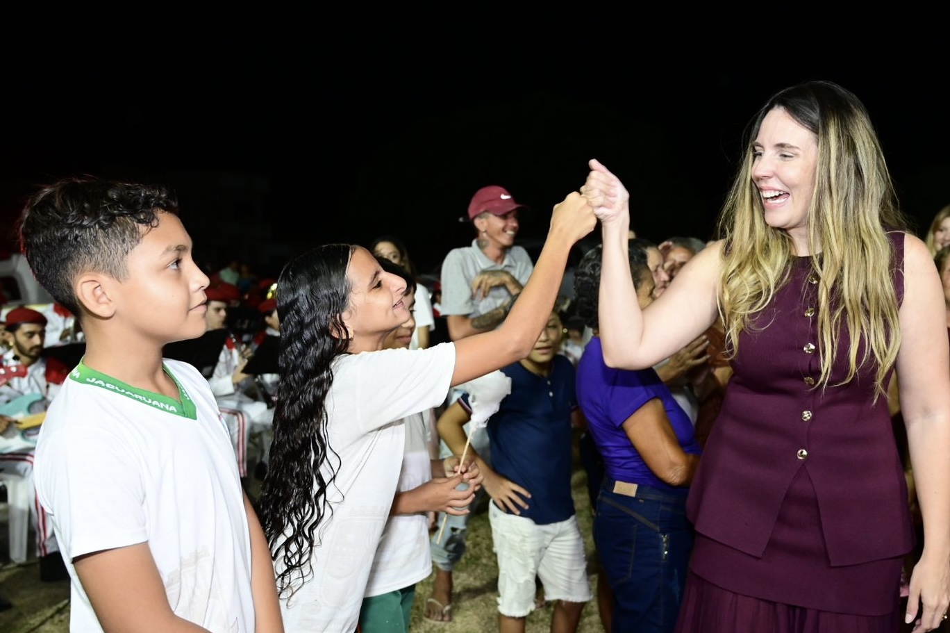 Jade Romero entrega mais duas Brinquedopraças no Vale do Jaguaribe