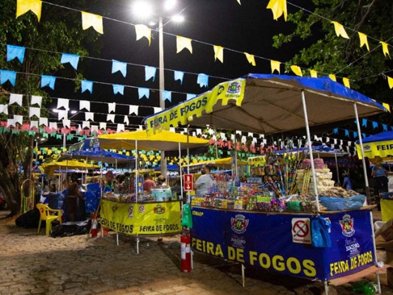 Feira de Fogos será aberta nesta sexta-feira no Parque das Timbaúbas