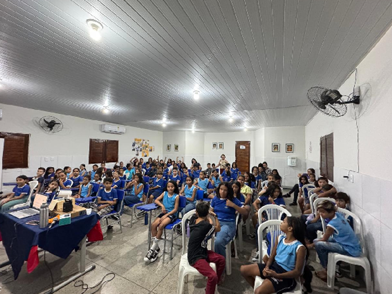 Rede PETECA promove roda de conversa e ações de conscientização sobre o trabalho infantil nas escolas de Juazeiro do Norte