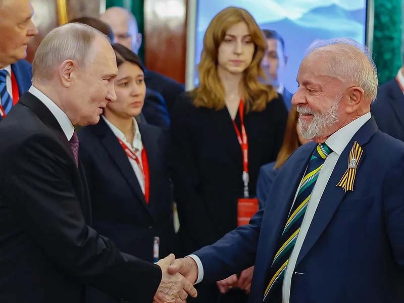 Lula reitera interesse em acordo com Rússia sobre usinas nucleares
