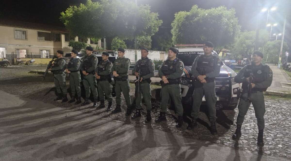 Em menos de 24 horas, 50 pessoas foram capturadas pelas Forças de Segurança durante a Operação Integração Saturação Total no Ceará