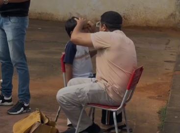 Prefeitura de Potengi realiza exames de Tracoma em todas as escolas do município