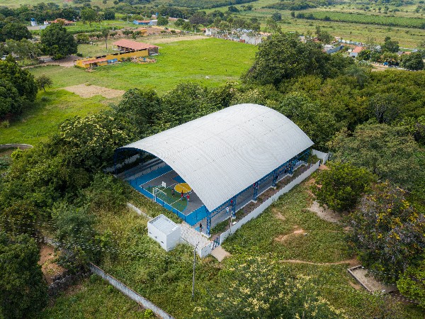 Em comemoração aos 261 anos do Crato, quadra poliesportiva será inaugurada no Baixio do Muquém nesta sexta-feira (13)