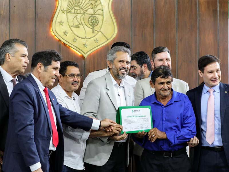 Governo do Ceará investe R$ 22,5 milhões para a construção de sistema de abastecimento em 11 municípios