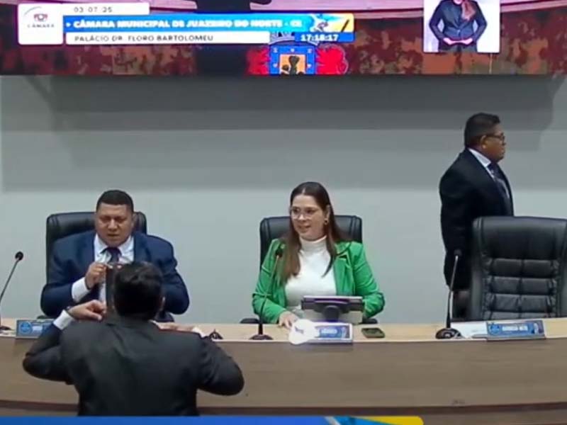 AO VIVO: Assista a mais uma sessão ordinária da câmara municipal de Juazeiro do Norte