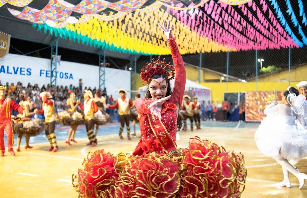 Público lota ginásio e consagra Império Nordestino como campeã do Arraiá de Nova Olinda 2025