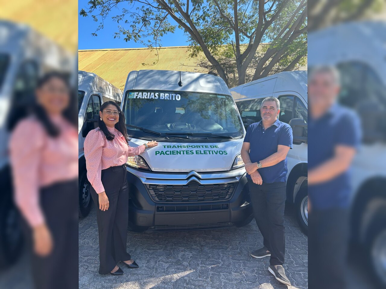 Farias Brito é contemplada com nova van para transporte de pacientes eletivos