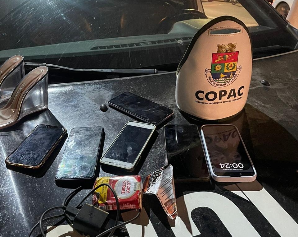 Onze pessoas foram presas, uma adolescente apreendida e 13 celulares recuperados na ExpoCrato 2025