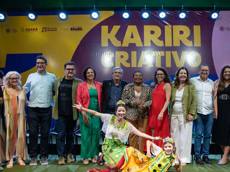 Crato recebe lançamento do Programa Kariri Criativo entre os dia 7 e 8 de agosto