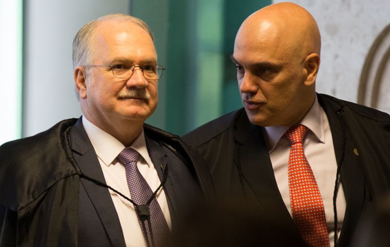 Fachin e Moraes devem ser eleitos presidente e vice do STF nesta quarta; posse deverá ocorrer em setembro