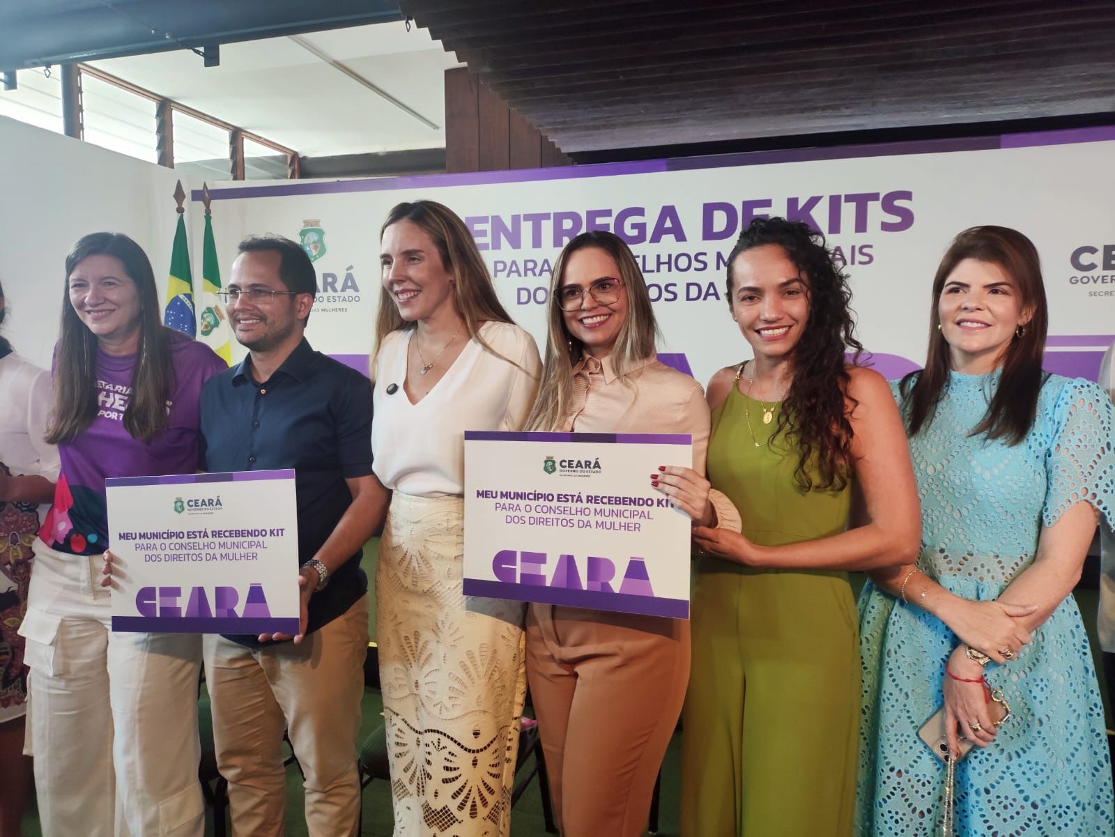 Farias Brito é contemplado com kits para fortalecimento do Conselho Municipal dos Direitos da Mulher