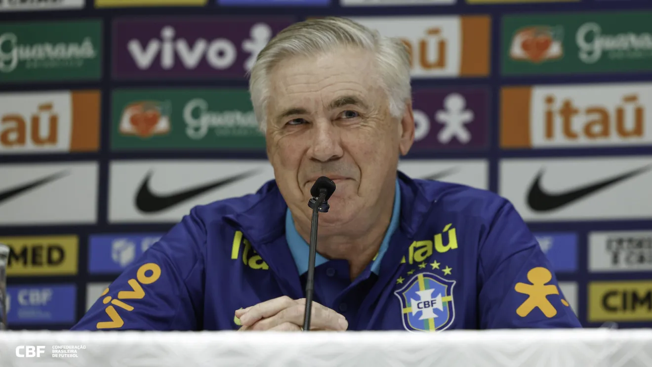 Veja lista de convocados de Ancelotti para jogos da Seleção Brasileira