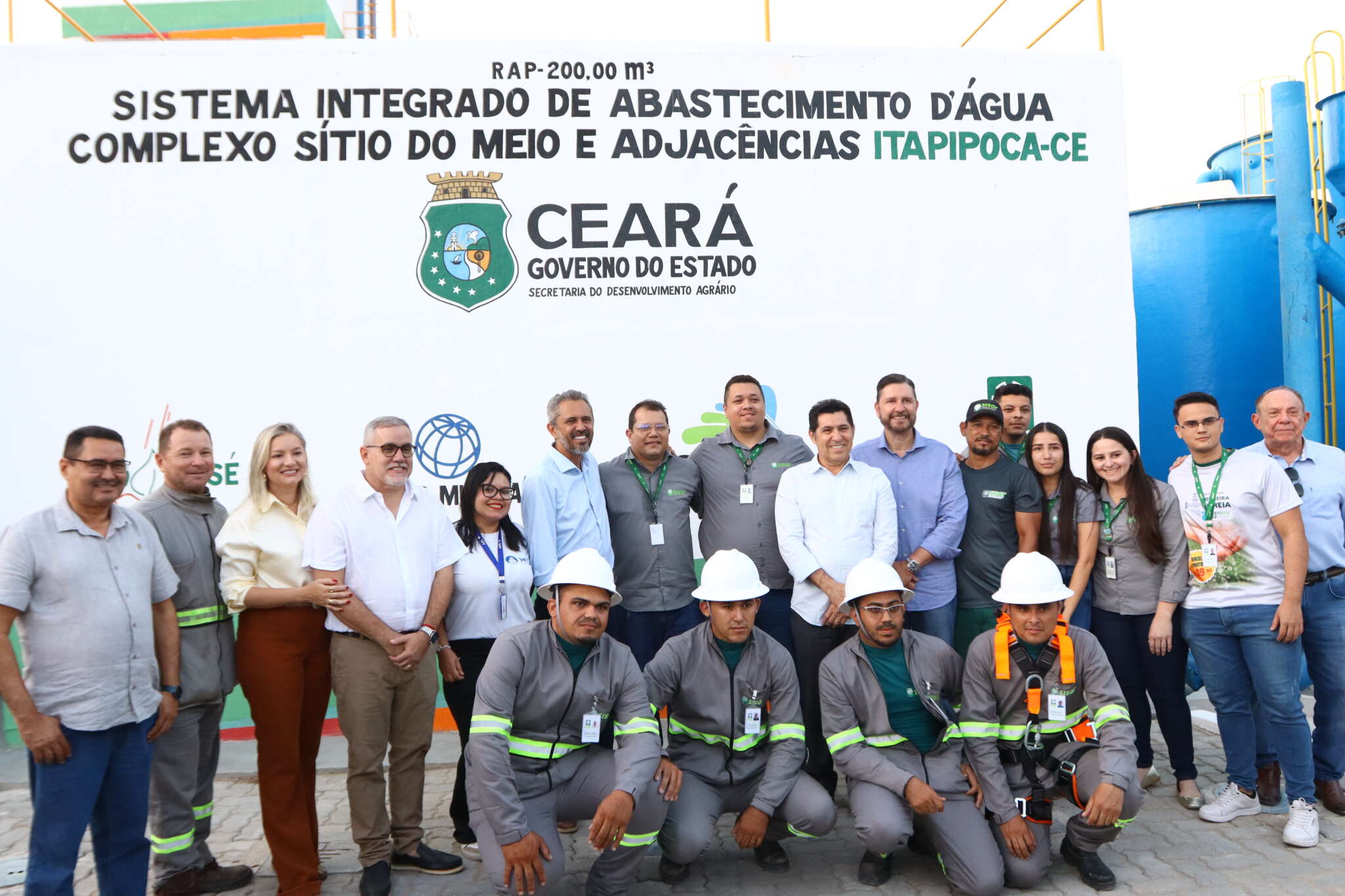 Governo do Ceará inaugura sistema de abastecimento de água em Itapipoca
