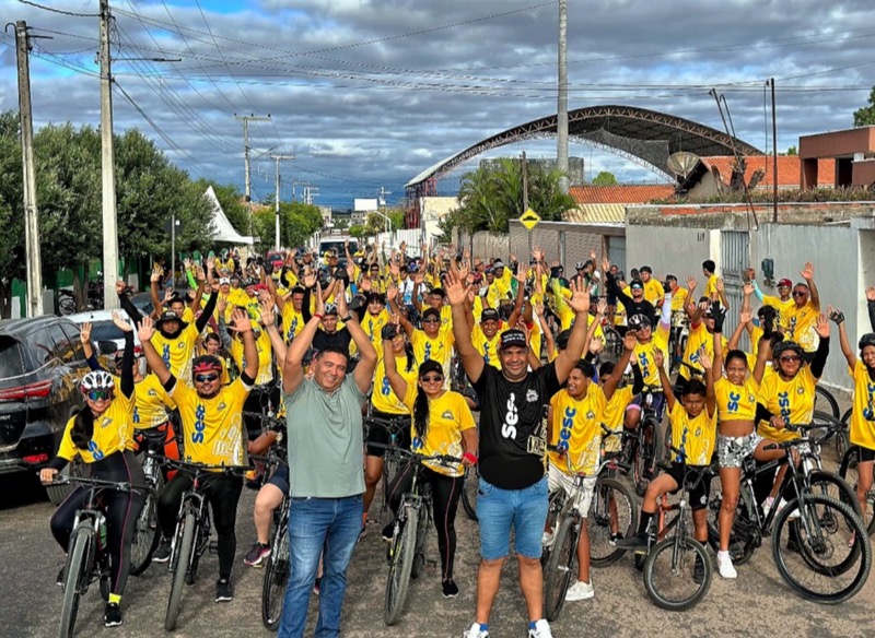 Ciclosesc 2025 leva mais de 170 ciclistas às ruas e celebra os 87 anos de Mauriti