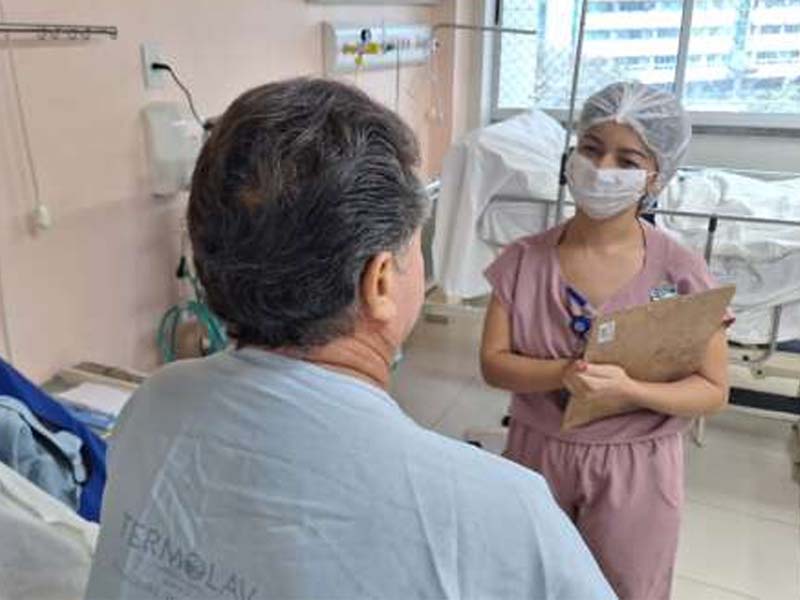 Atendimento psicológico contribui para recuperação de pacientes no Hospital Regional do Cariri