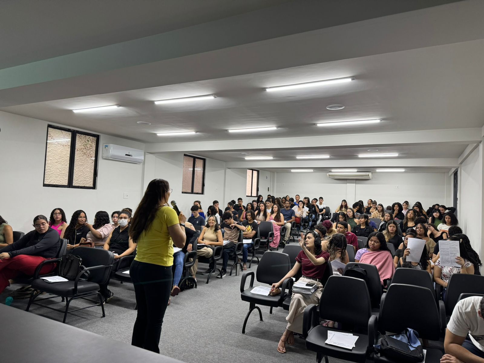 Aulão do Alcance Enem reúne aproximadamente 100 alunos no Crato
