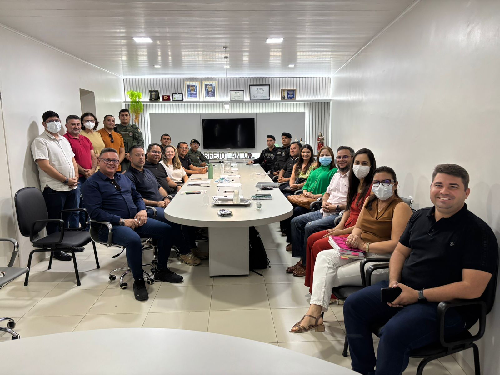 Reunião reúne órgãos e instituições para garantir segurança na Expobrejo 2025