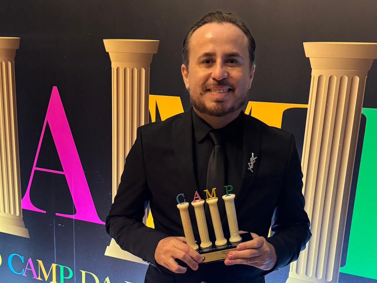Caririense é ouro no prêmio Camp, considerado o Oscar da comunicação política do Brasil