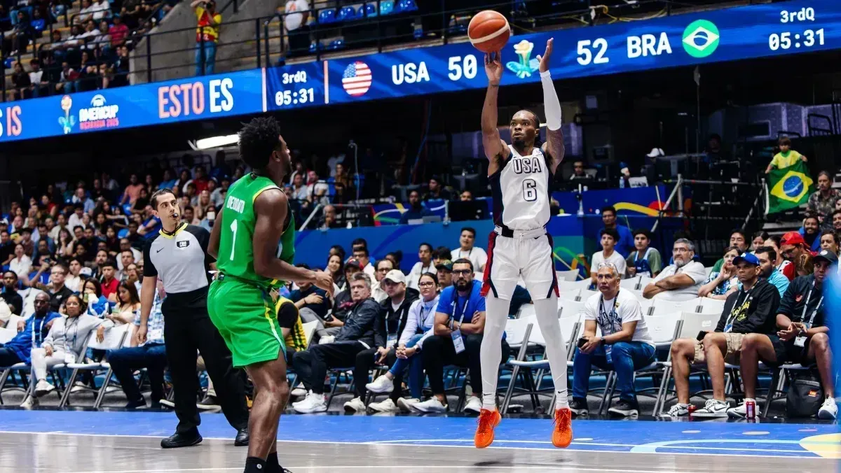 Basquete: Brasil perde para Estados Unidos na Americup
