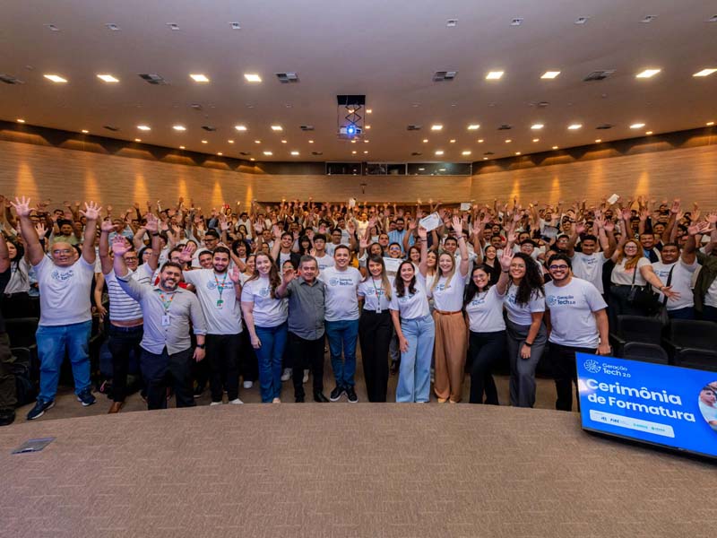 Governo do Ceará e Fiec formam mais 1.792 mil pessoas em tecnologia por meio do projeto Geração Tech