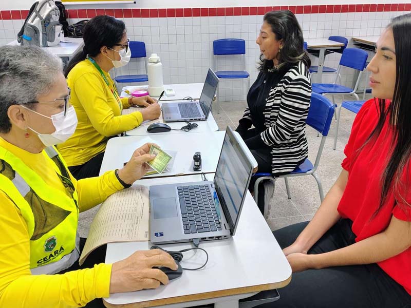 Detran-CE atende candidatos da CNH Popular em Farias Brito, Nova Olinda e Assaré