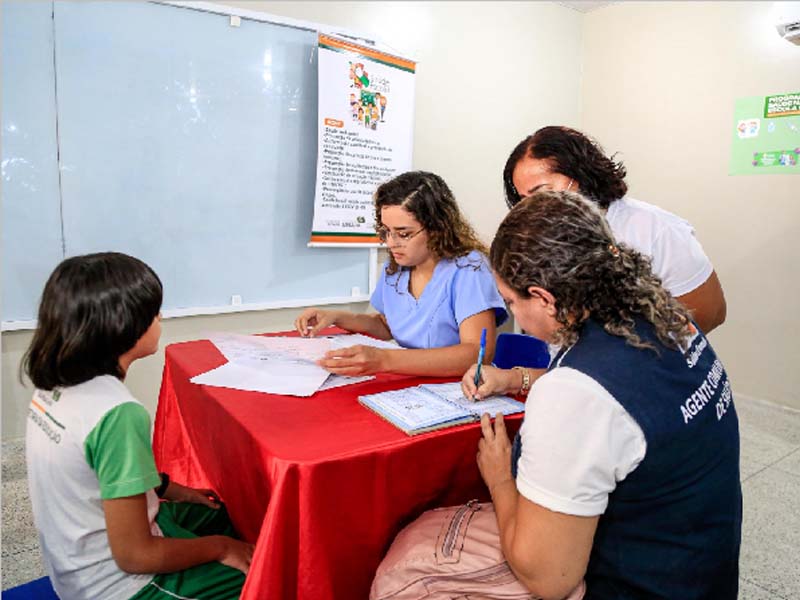 Barbalha promove ações do Programa Saúde na Escola com foco em saúde mental, sexual e vacinação